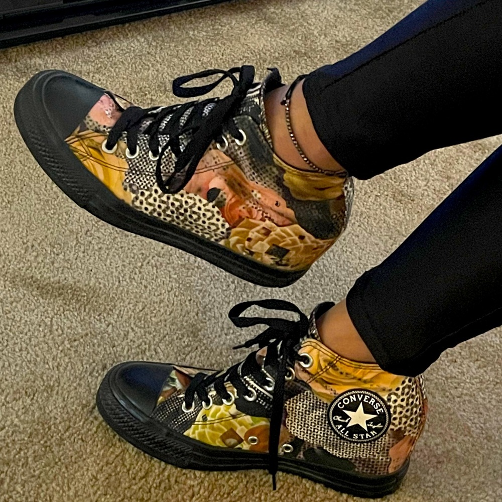 Wedges sneakers converse